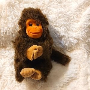 Hosung Monkey Joey Plush‎ Toy Stuffed Animal Doll 1994 Vintage Collectible 9"